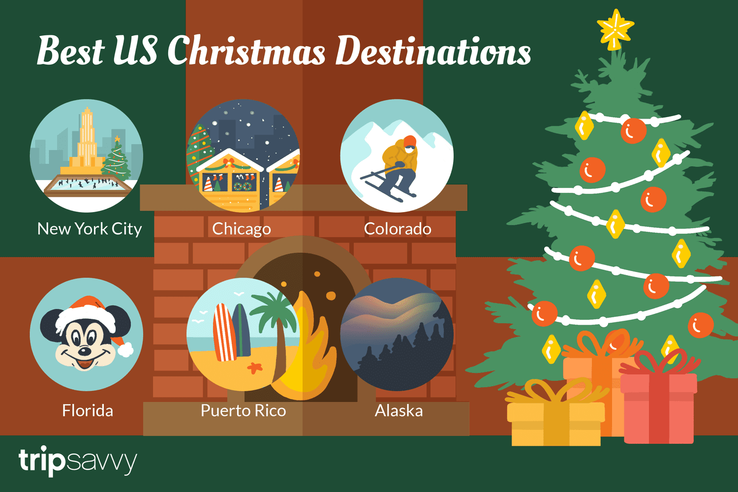 Best Places in the Us to Visit for Christmas