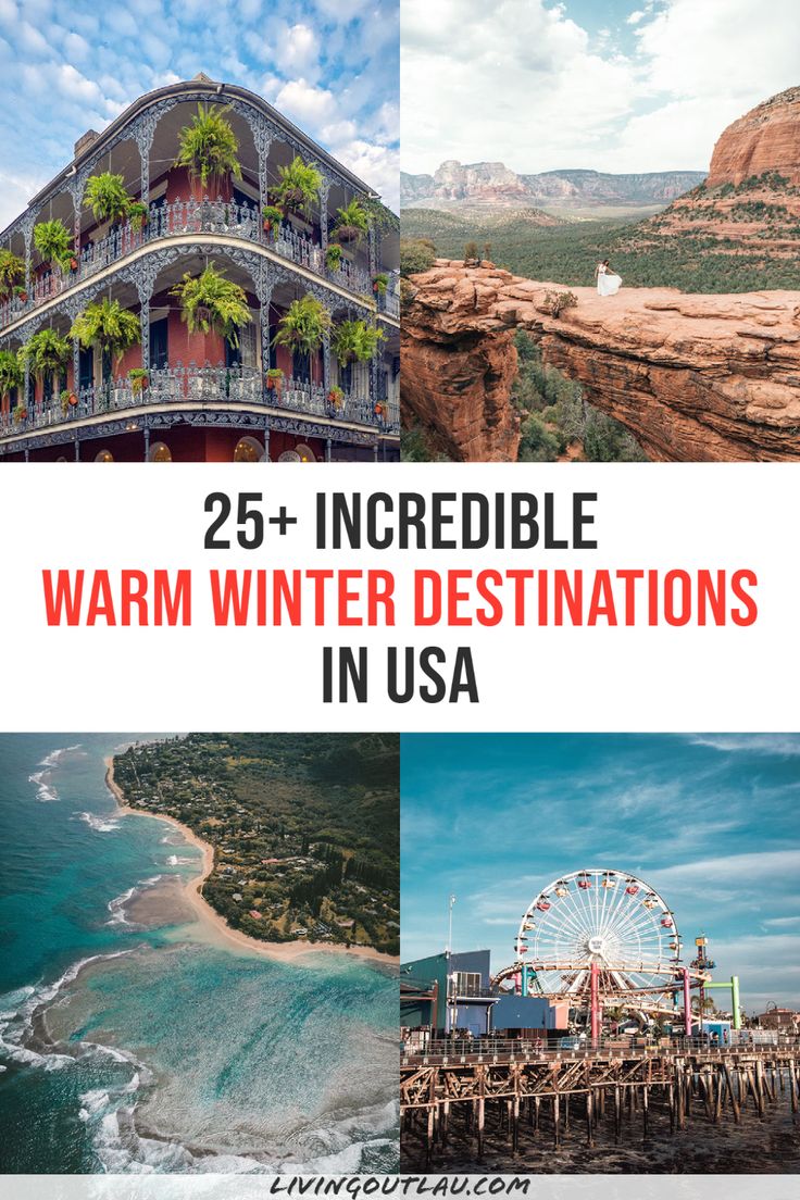 Best Warm Places to Visit in January Usa