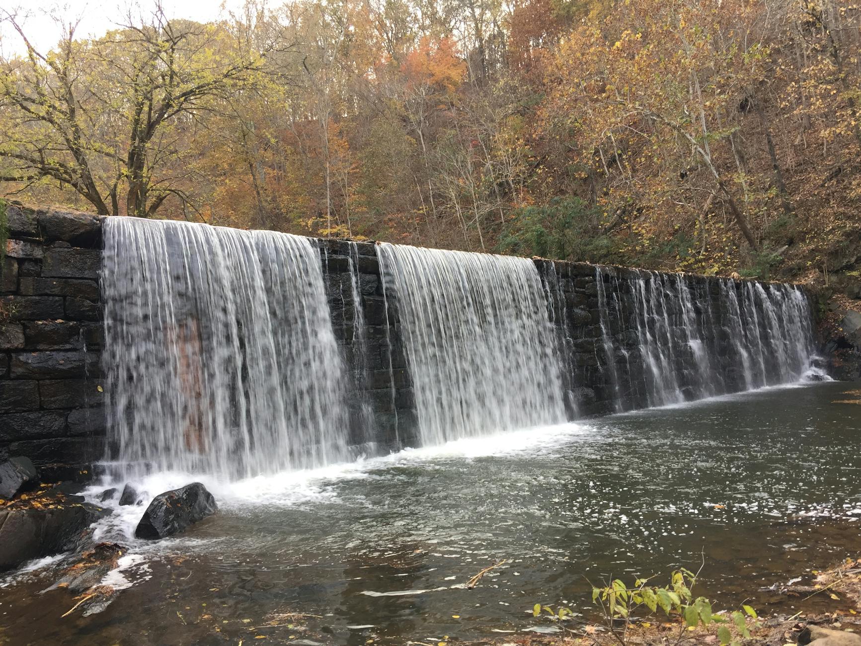 view of waterfall