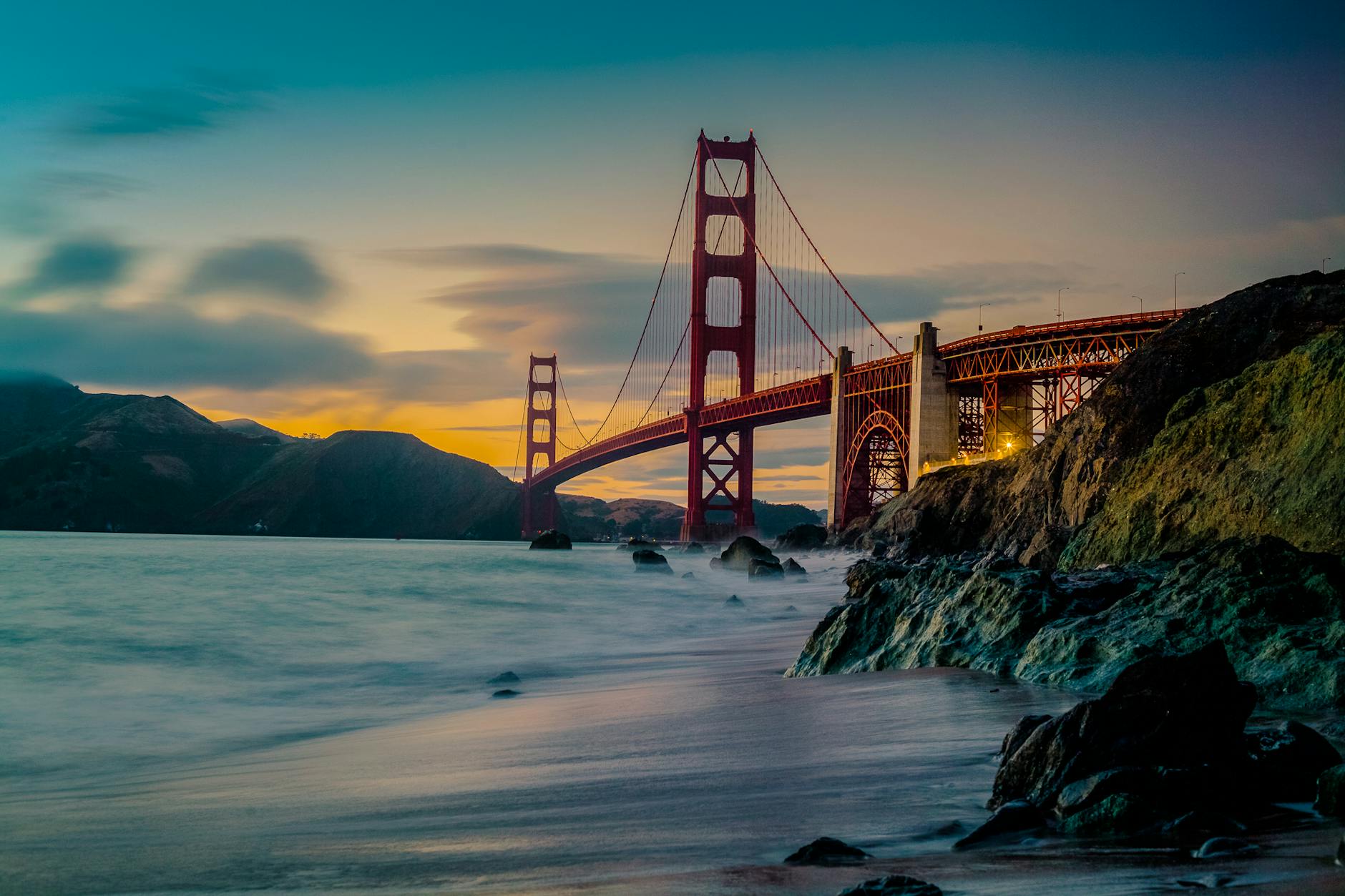 san francisco bridge photo